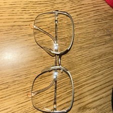 Luxottica Ceres 1/2 Rim Eyeglasses Eye Glasses Frames. Italy Avantegard