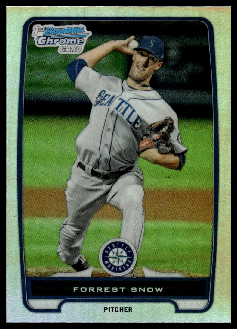 2012 Bowman Chrome #BCP207 Forrest Snow Prospects Refractor