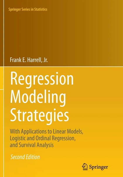 Regression Modeling Strategies Jr. Harrell Taschenbuch Xxv Englisch 2016-image
