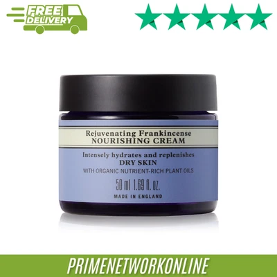 NEAL'S YARD Rejuvenating Frankincense Nourishing Cream 50ml 100% ORIGINAL ⭐⭐⭐⭐⭐
