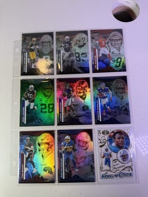 Panini Illusions Football 2022 Joe Burrow Saquon Barkley Lamar Jackson Card Lot