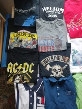 Mega Lot Of 30 Graphic T Shirts Reseller Brands Mixed Sizes Anime Marvel Disney