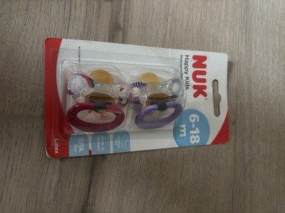 Nuk Schnuller Gr 2 6 18 Monate Latex Alte Form Selten