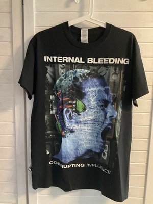 Internal Bleeding - Corrupting Influence / T-Shirt / Schwarz / Gildan / M