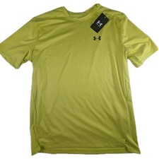 Under Armour Mens Medium Tiger Tech Short Sleeve Fast Dry Running Shirt Neon NWT