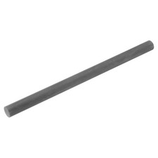 1pcs Graphite Rod Graphite Stirring Rod Stick Rod 300x25mm Black