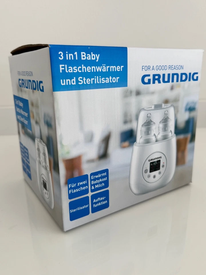 Grundig Flaschenwärmer 3in1, Sterilisator, Warmhalter, NP. 49,97€ -sehr gepflegt - Bild 3 von 4