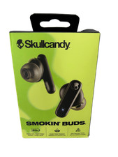 Skullcandy Smokin' Buds True Wireless Earbuds Bluetooth In-Ear Headphones Black