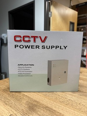 16Ch CCTV security camera power supply box 12 V DC/ HT1216-10A