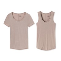 Schiesser Damen Unterhemd - Tank Top, Shirt 1/2-Arm, Personal Fit, Vorteilspa...