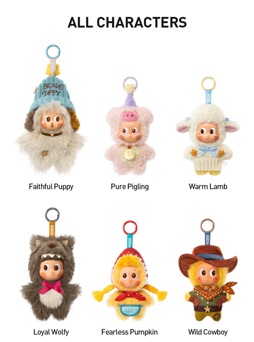 Pop Mart Twinkle Twinkle Farm Tales Series Vinyl Plush Pendant Us