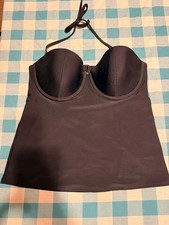 Underwire Swim Tankini Top with Removable Straps