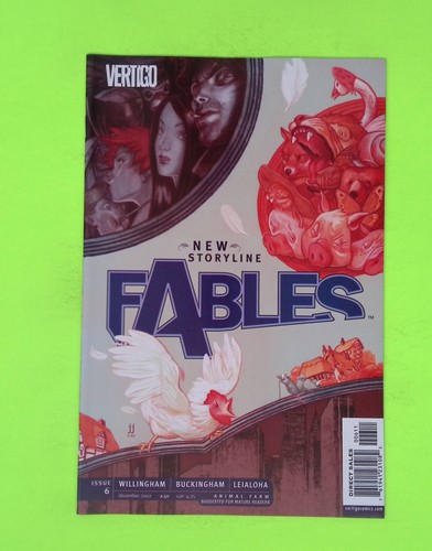 Fables #6 2002 Vertigo High Grade Comic Book R47-175