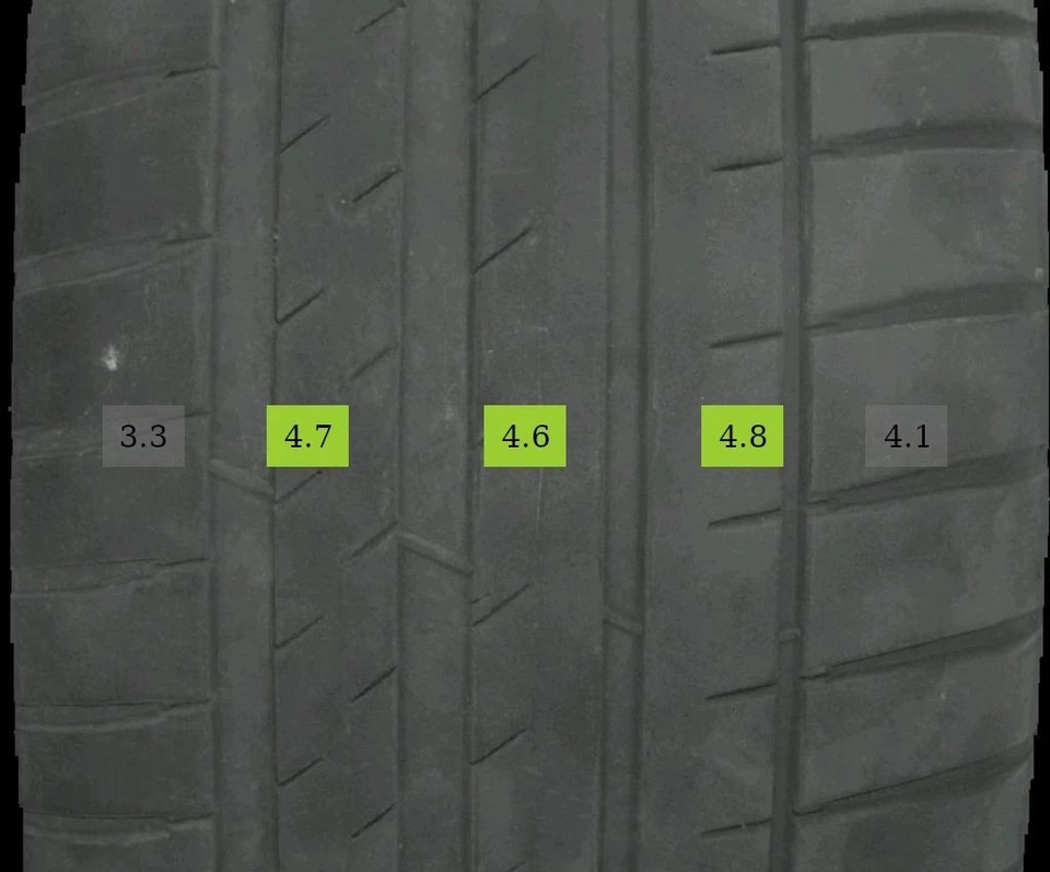 255/35 R20 Sommerreifen VOLVO V90 S90 20 Zoll Alufelge - Einzelrad 31660195 - Bild 2 von 4