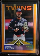 2024 Topps Transcendent Collection - Chrome Orange Refractor Byron Buxton 20/25