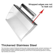 Stainless Steel Plastering Trowel Efficient W...