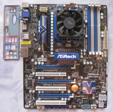 ASRock 890GX Extreme4 mit CPU AMD Athlon II X3 445 / Blende / Sockel AM3