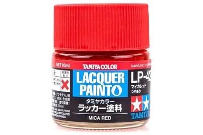 Tamiya Lacquer LP-42 Mica Red Paint Jar 82142