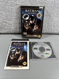 Batman Returns Sega CD Complete in Box CIB