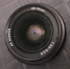 Nikon AF Nikkor 28-70mm f/3.5-4.5 D Zoom Lens From Japan
