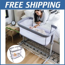 3-in-1 Baby Bassinet, Bedside Sleeper  Playpen