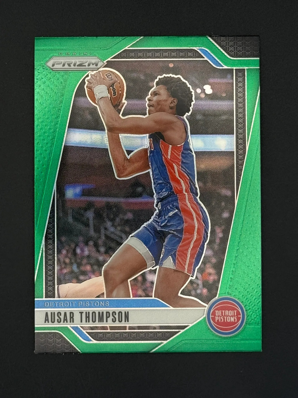 2024-25 Panini Prizm Green Prizm Ausar Thompson #147 Detroit Pistons