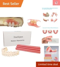 Flexible Gum Material Denture Repair Kit - Full or Partial DIY Teeth Solutions