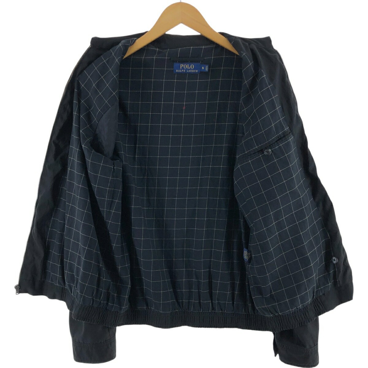 Ralph Lauren Polo Black Swing Top Sports Jacket Full Zip Ralph Lauren Polo Black Swing Top Sports Jacket Full Zip