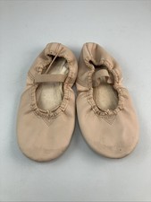 Generic Child Pink Elastic Leather Ballet Shoes - Size 13