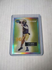 2023 Bowman University Chrome 1955 Bowman Football J.J. McCarthy #55BF-19