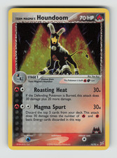 Team Magma vs Team Aqua 10/95 Team Magma's Houndoom Holo Rare LP * SWIRL * on eBay