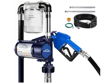 12V Fuel Transfer Pump 15 GPM, Diesel Transfer Pump 12 Volt with Auto Shut Off N