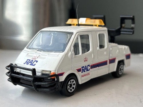 Corgi C674/2 Ford Transit RAC Service Recovery Truck White Boxed Vintage 1986 - Picture 13 of 24