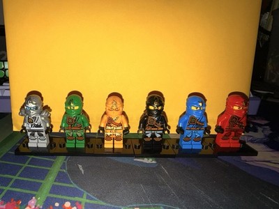 Authentic LEGO Ninjago Tournament Jungle Robe Lot Lloyd Zane Kai Cole Jay Skylor