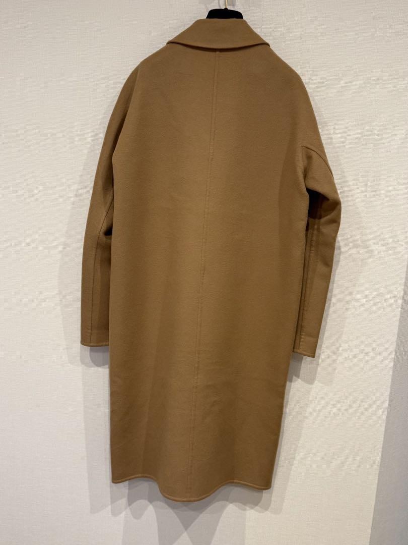 Loewe Anagram Coat XS Wool-Cashmere Doubleface Knee-Length Used image 2