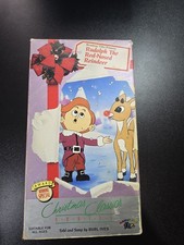 Rudolph Red Nosed Reindeer - Vintage 1988 VHS F.H.E. Christmas Read DESCRIPTION