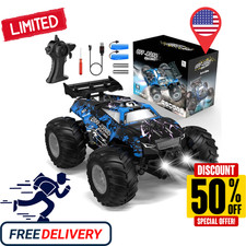 1/18 Brushless RC Cars for Adults Fast 50 Mph, RC Trucks 4X4 Offroad Waterproof