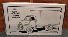 NIB 1995 FIRST GEAR PEPSI-COLA 1953 FORD F-6 C-600 STRAIGHT TRUCK 1:34 SCALE