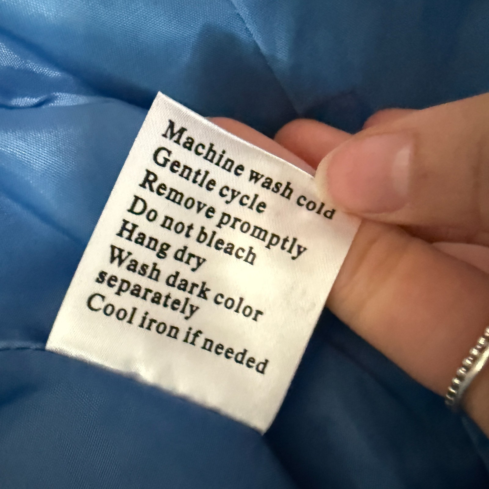 Pendleton Blue Quilted Lightweight Jacket Womens … - image 7