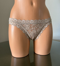 NWT Hanky Panky Beige Lace Bikini, sz M