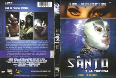 El Santo La Tigresa Dvd.Irma ''La Tigresa'' Serrano