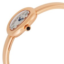 Cartier Baignoire Mini Model (Size 17) Silver Dial Ladies Watch WGBA0051 2