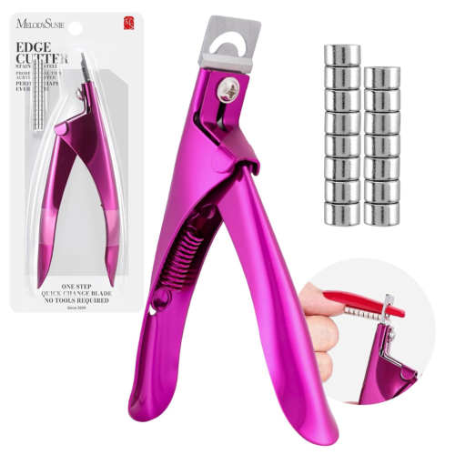Acrylic Nail Clippers with 15Pcs Magnet Sizers, Professional Nail Clippers Cutte - Picture 9 of 12