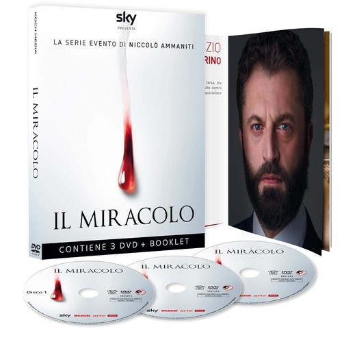 3 Dvd IL MIRACOLO di Niccolo' Ammaniti serie tv completa Booklet nuovo sigillato - Foto 2 di 3