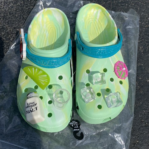 Zueco CROCS Margaritaville Clásico Hombre’s 11 Mujer’s 13 Jimmy Buffett Raro - Imagen 2 de 6