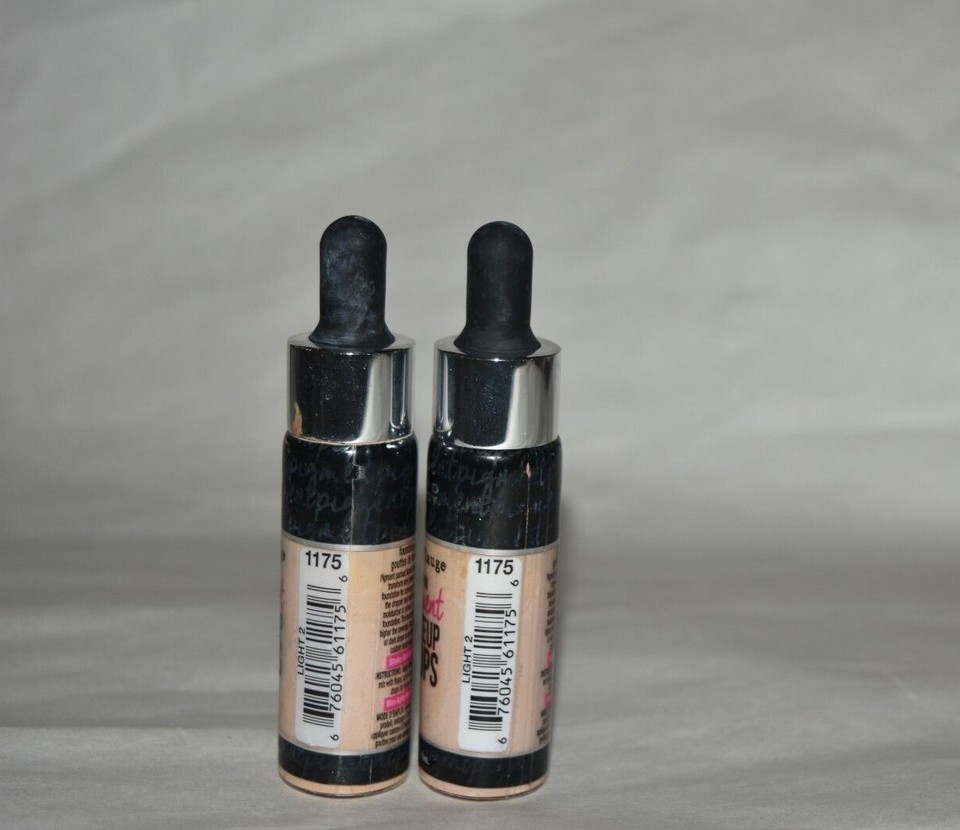 2X Hard Candy Glamoflauge Mix in Pigment MAKEUP DROPS Foundation U Choose eBay