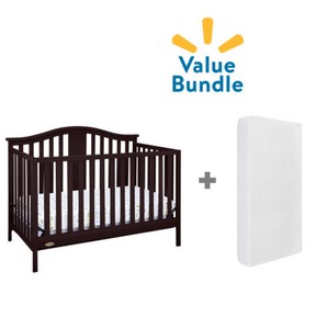 Graco Solano 4 In 1 Convertible Crib Espresso Bonus Graco