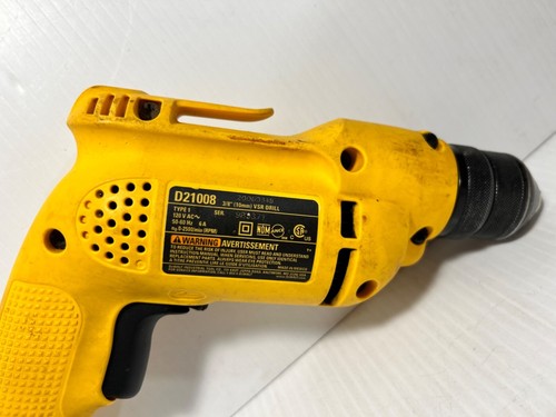 Dewalt Heavy Duty 3/8 Inch Corded Drill W/ Internal Level Model D21008 Tested - Picture 8 of 14