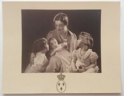 LA COMTESSE DE PARIS - FOTO VINTAGE PRINT 