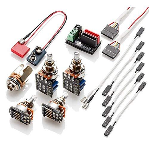 EMG 57/66 TW Set Pickup per Chitarra Doppia Modalità, Albero Lungo, Nero Cromato - Foto 2 di 2